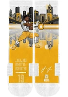 JuJu Smith-Schuster Pittsburgh Steelers Super Hero Mens Crew Socks