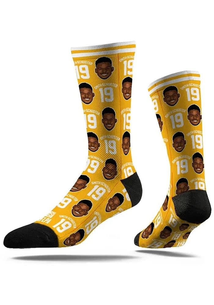 Pittsburgh Steelers Allover Print Mens Dress Socks
