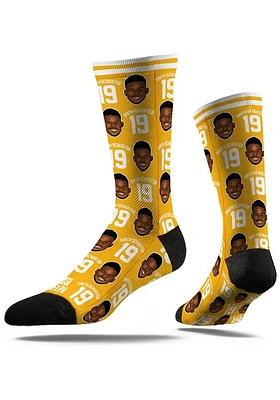 Pittsburgh Steelers Allover Print Mens Dress Socks