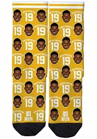 Pittsburgh Steelers Allover Print Mens Dress Socks