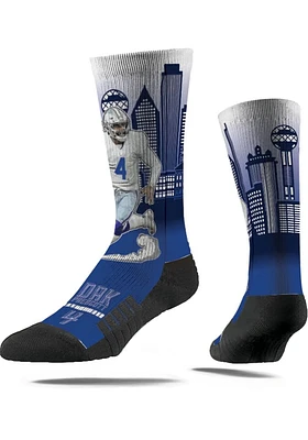 Dallas Cowboys Strideline Superhero Mens Crew Socks