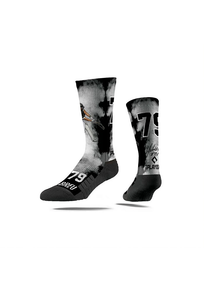 Chicago White Sox Strideline Fog Mens Crew Socks