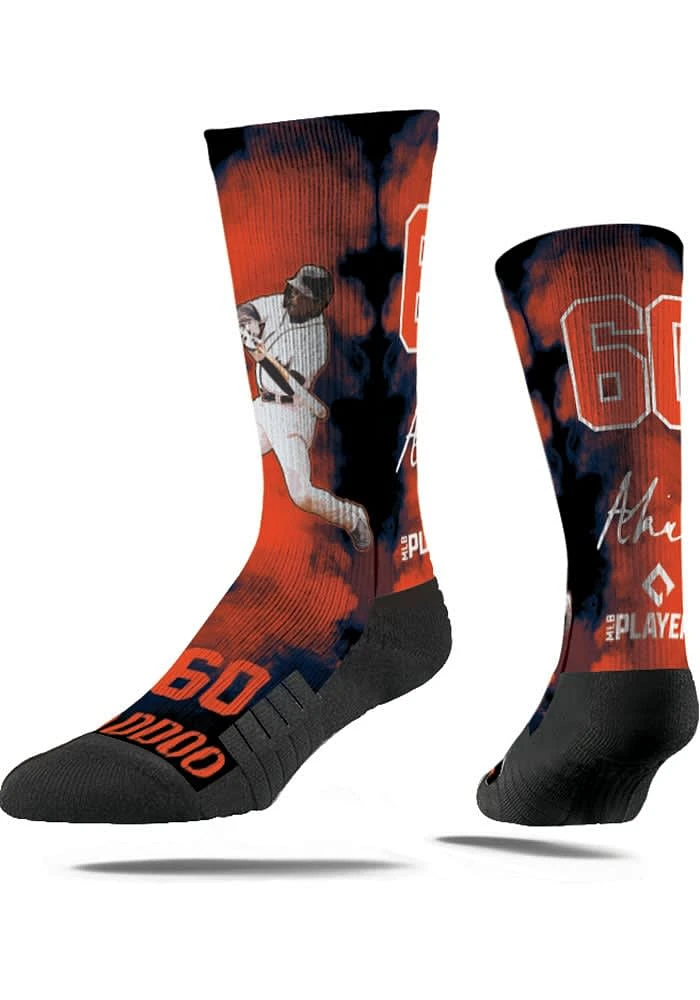 Akil Baddoo Detroit Tigers Fog Mens Crew Socks