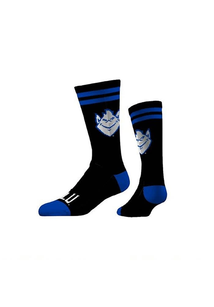 Saint Louis Billikens Strideline Fashion Logo Mens Crew Socks
