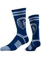 Sporting Kansas City Strideline Fashion Logo Design Mens Crew Socks