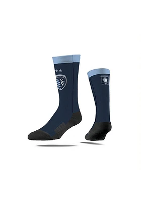 Sporting Kansas City Strideline Full Sub Premium Mens Crew Socks
