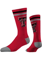 Texas Tech Red Raiders Strideline Fashion Logo Mens Crew Socks