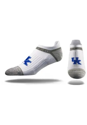 Strideline Kentucky Wildcats Primary Logo Mens No Show Socks