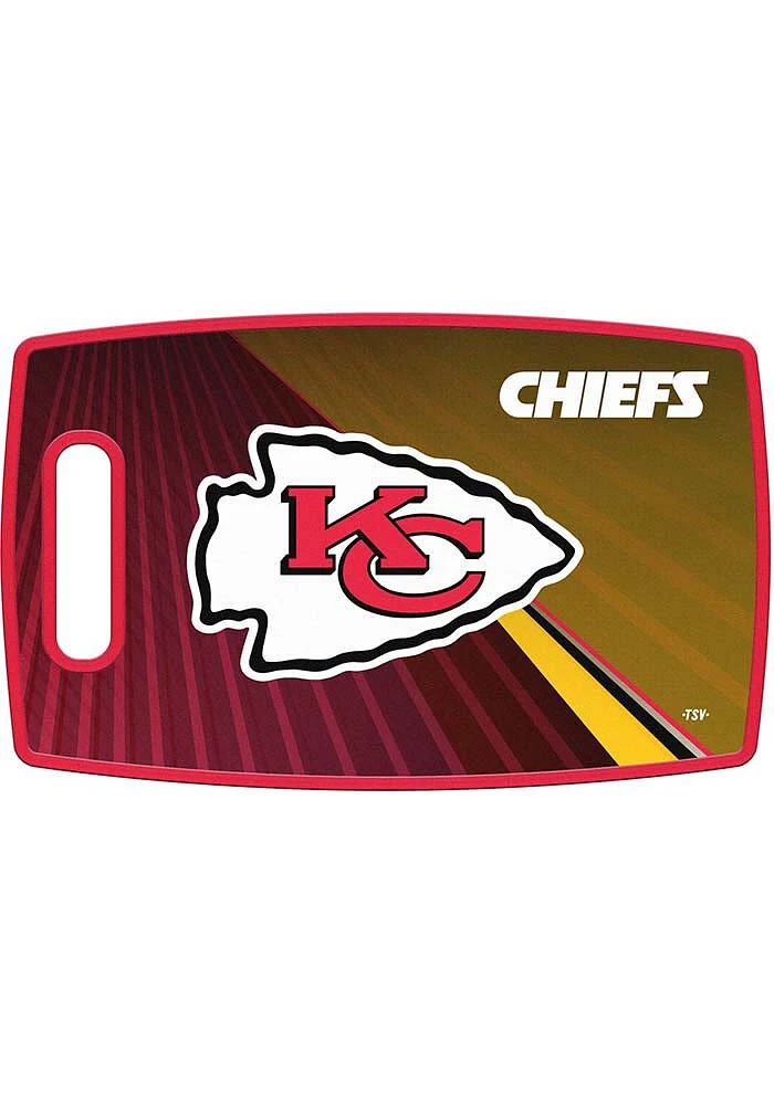 Kansas City Chiefs Team Cutting Board Design Cutting Board