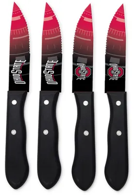 Ohio State Buckeyes Steak Knives Set