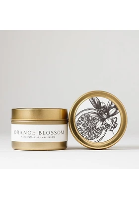 Kansas Orange Blossom White Candle