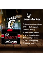 Cincinnati Bearcats LED Paw Marquee Sign