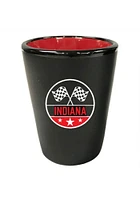 Indiana Race Flag Matte Shot Glass