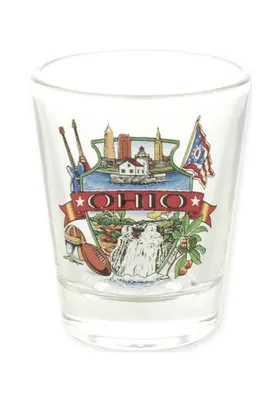 Ohio Montage Shot Glass