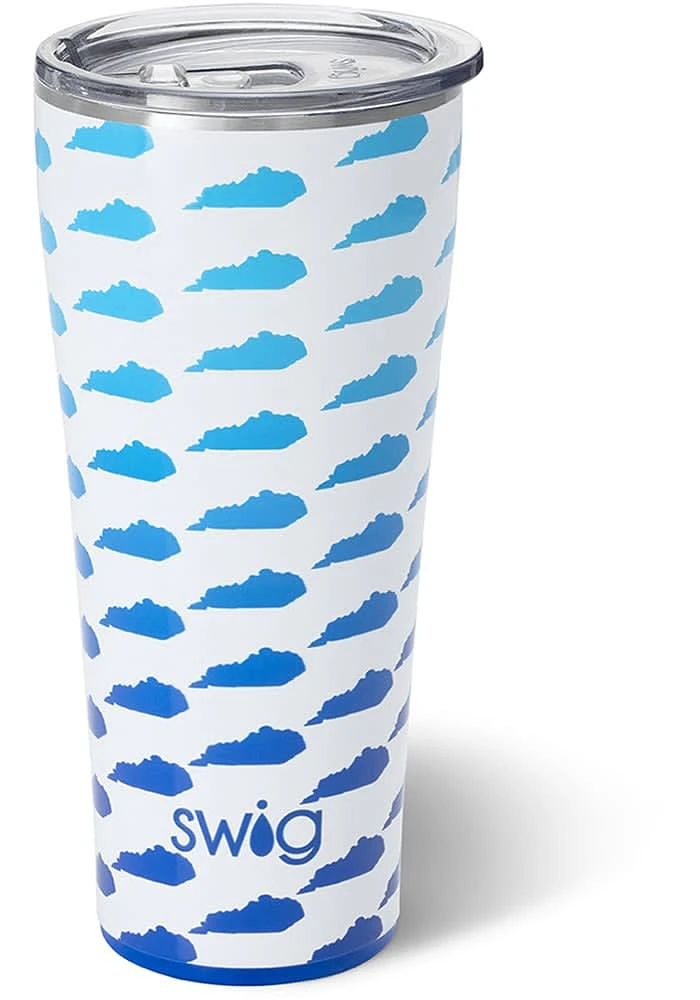 Kentucky Kentucky 32 oz Stainless Steel Tumbler - White