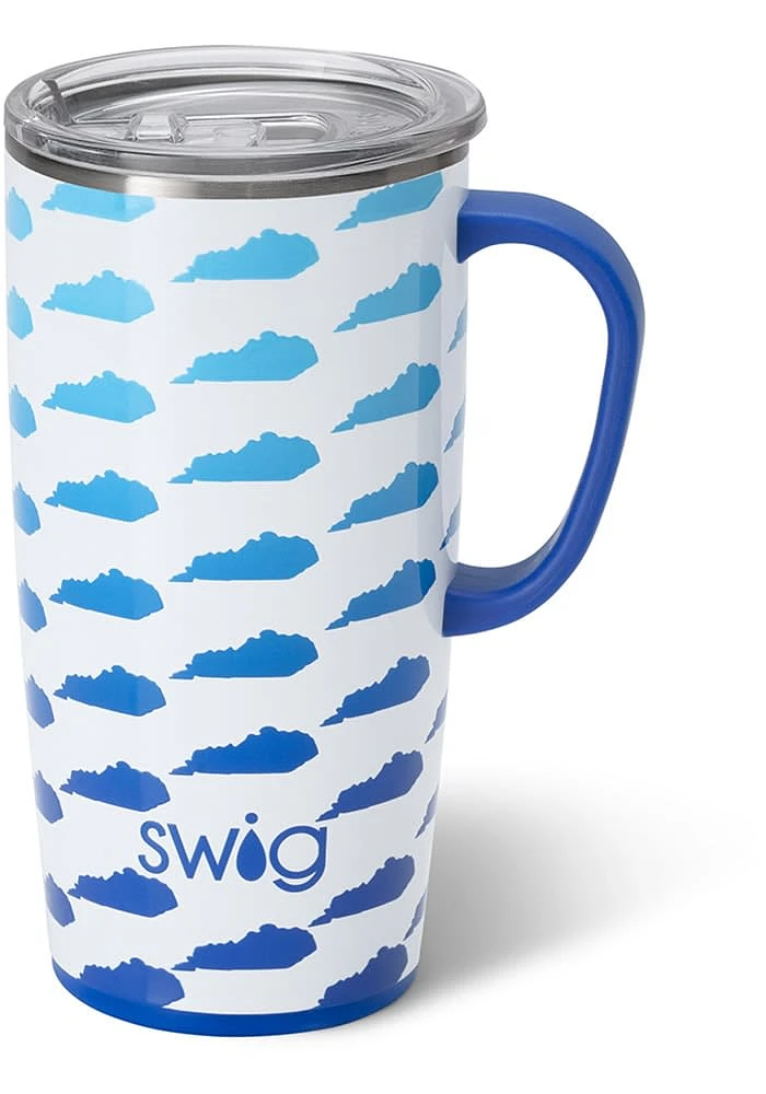 Kentucky Kentucky Travel Mug 22 oz Stainless Steel Tumbler - White