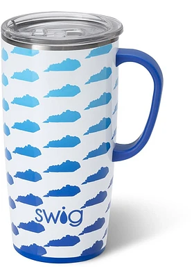 Kentucky Kentucky Travel Mug 22 oz Stainless Steel Tumbler - White