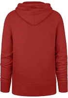 47 Kansas City Chiefs Mens Red ARCH GAME HEADLINE Long Sleeve Hoodie