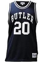 Gordon Hayward  Original Retro Brand Butler Bulldogs Navy Blue College Classic Name and Number Jer..