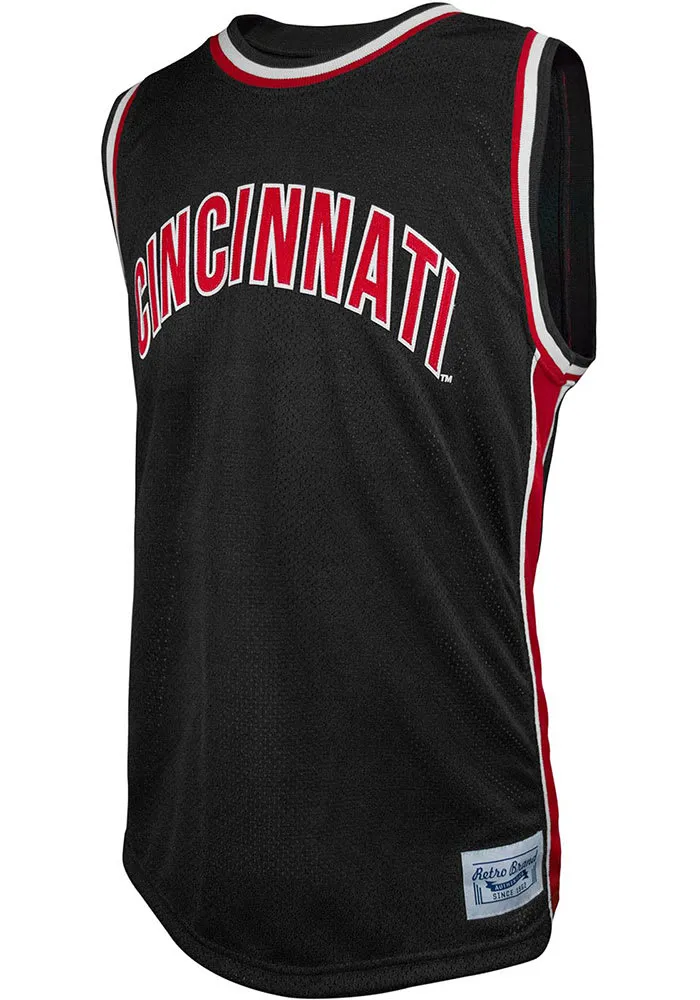 Lance Stephenson  Original Retro Brand Cincinnati Bearcats Black College Classic Name and Number J..