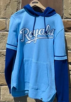 47 Kansas City Royals Mens Light Blue Trifecta Shortstop Fashion Hood