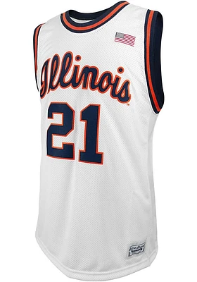 Original Retro Brand Illinois Fighting Illini College Classic Name and Number Jersey