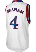 Devonte Graham Original Retro Brand Kansas Jayhawks College Classic Name and Number Jersey