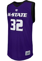 Dean Wade  Original Retro Brand K-State Wildcats Purple College Classic Name and Number Jersey
