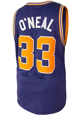 Shaquille O'Neal  Original Retro Brand LSU Tigers Purple College Classic Name and Number Jersey