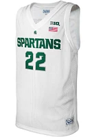 Miles Bridges Original Retro Brand Michigan State Spartans College Classic Name and Number