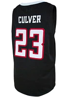 Jarrett Culver  Original Retro Brand Texas Tech Red Raiders Black College Classic Name and Number..