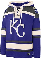 47 Kansas City Royals Mens Blue Superior Lacer Fashion Hood
