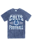 47 Indianapolis Colts Blue PLATINUM ROCKER Short Sleeve Fashion T Shirt