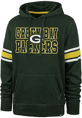 47 Green Bay Packers Mens Sleeve Stripe Fashion Hood
