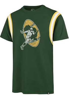 47 Green Bay Packers Premier Franklin Point Short Sleeve Fashion T Shirt