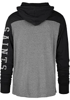 47 New Orleans Saints Mens Grey Franklin Wooster Fashion Hood
