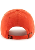 47 Oklahoma State Cowboys Logo Clean Up Adjustable Hat - Orange