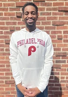 47 Philadelphia Phillies Mens White ARCH GAME HEADLINE Long Sleeve Hoodie