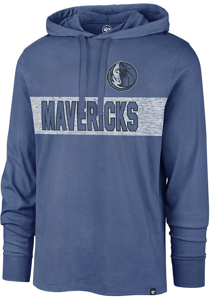 47 Dallas Mavericks Mens Blue Franklin Field Fashion Hood