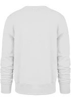 47 Dallas Mavericks Mens White ARCH GAME HEADLINE Long Sleeve Crew Sweatshirt