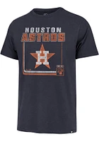 47 Houston Astros Navy Blue Borderline Franklin Short Sleeve Fashion T Shirt