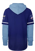 47 Kansas City Royals Mens Blue Trifecta Short Stop Fashion Hood