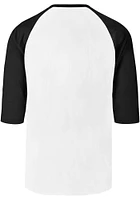 47 Pittsburgh Pirates White Crescent Franklin Raglan Long Sleeve Fashion T Shirt