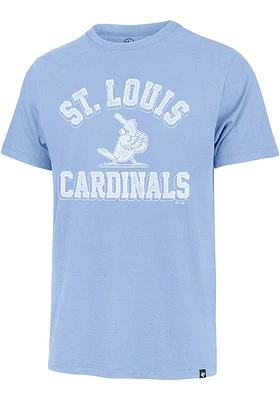 47 St Louis Cardinals Light Blue Unmatched Franklin Short Sleeve Fashion T Shirt