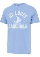 47 St Louis Cardinals Light Blue Unmatched Franklin Short Sleeve Fashion T Shirt