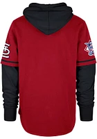 47 St Louis Cardinals Mens Red Trifecta Short Stop Fashion Hood