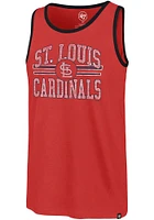 47 St Louis Cardinals Mens Red Winger Franklin Short Sleeve Tank Top