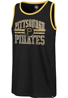 47 Pittsburgh Pirates Mens Black Winger Franklin Short Sleeve Tank Top
