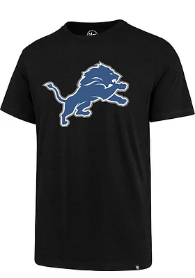 47 Detroit Lions Black Imprint Super Rival Style Short Sleeve T Shirt