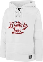47 Philadelphia 76ers Mens White City Edition Pregame MVP Lacer Fashion Hood